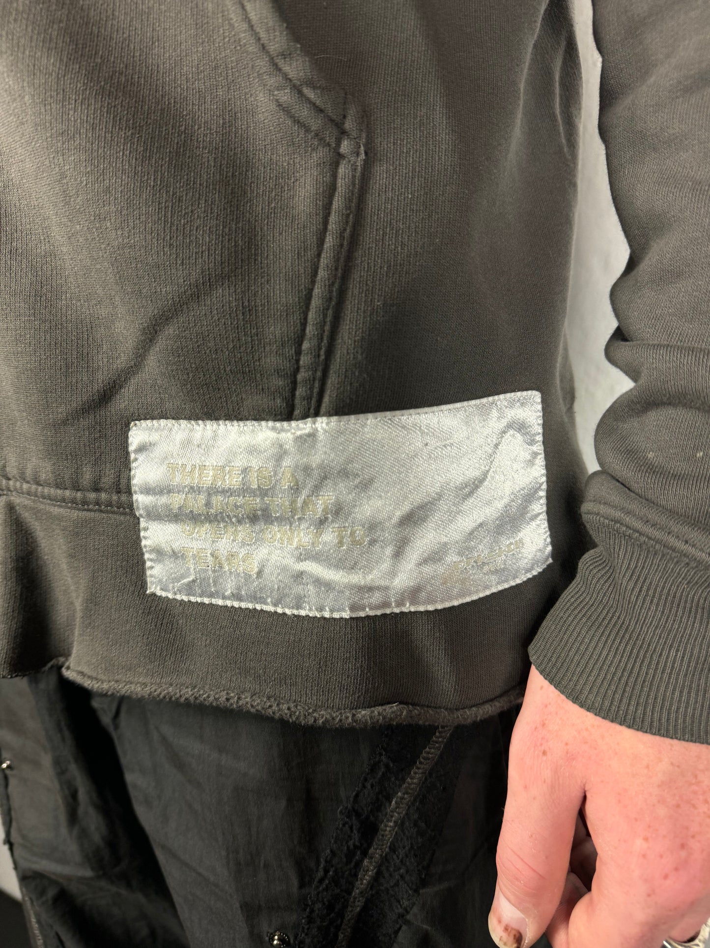 RICK OWENS CREATCH GIMP HOODIE