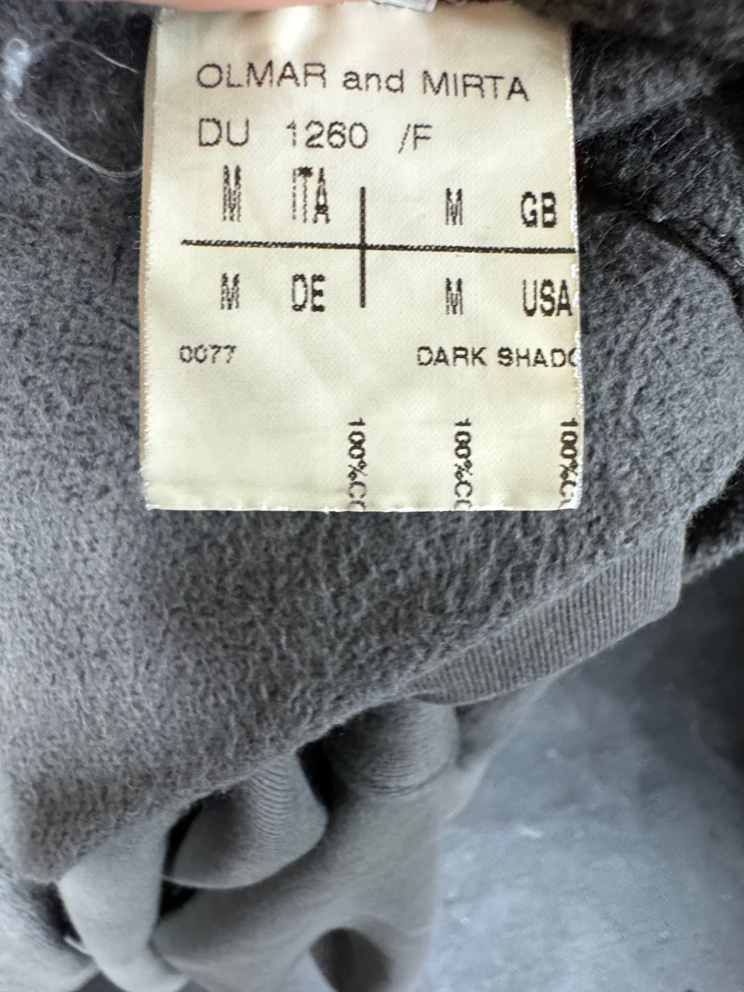 RICK OWENS CREATCH GIMP HOODIE