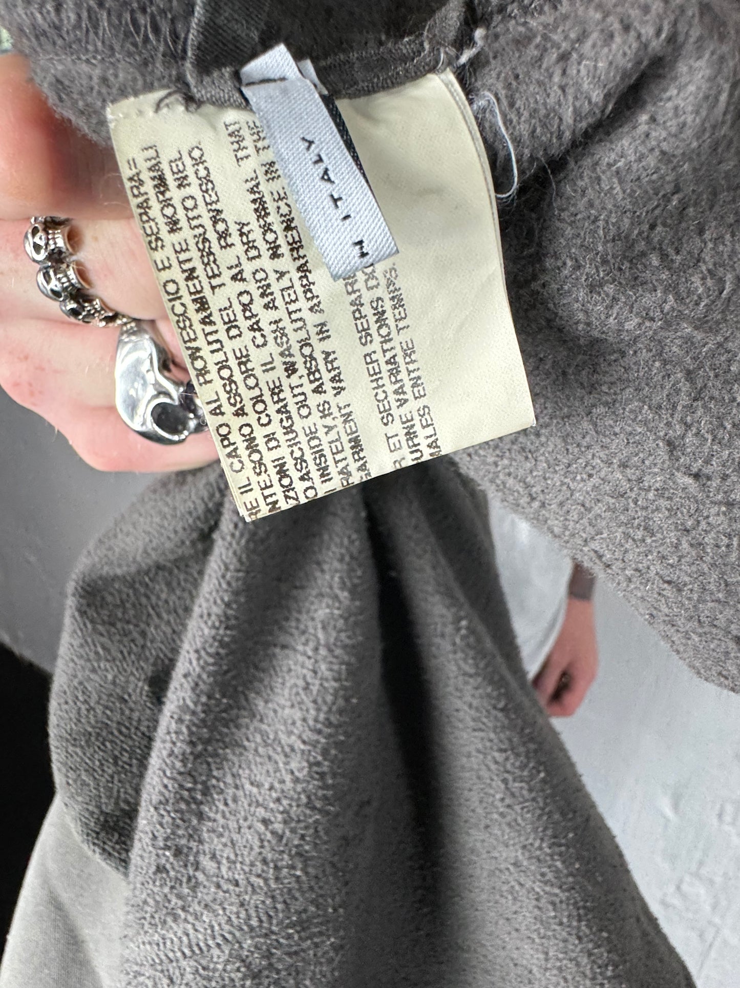 RICK OWENS CREATCH GIMP HOODIE