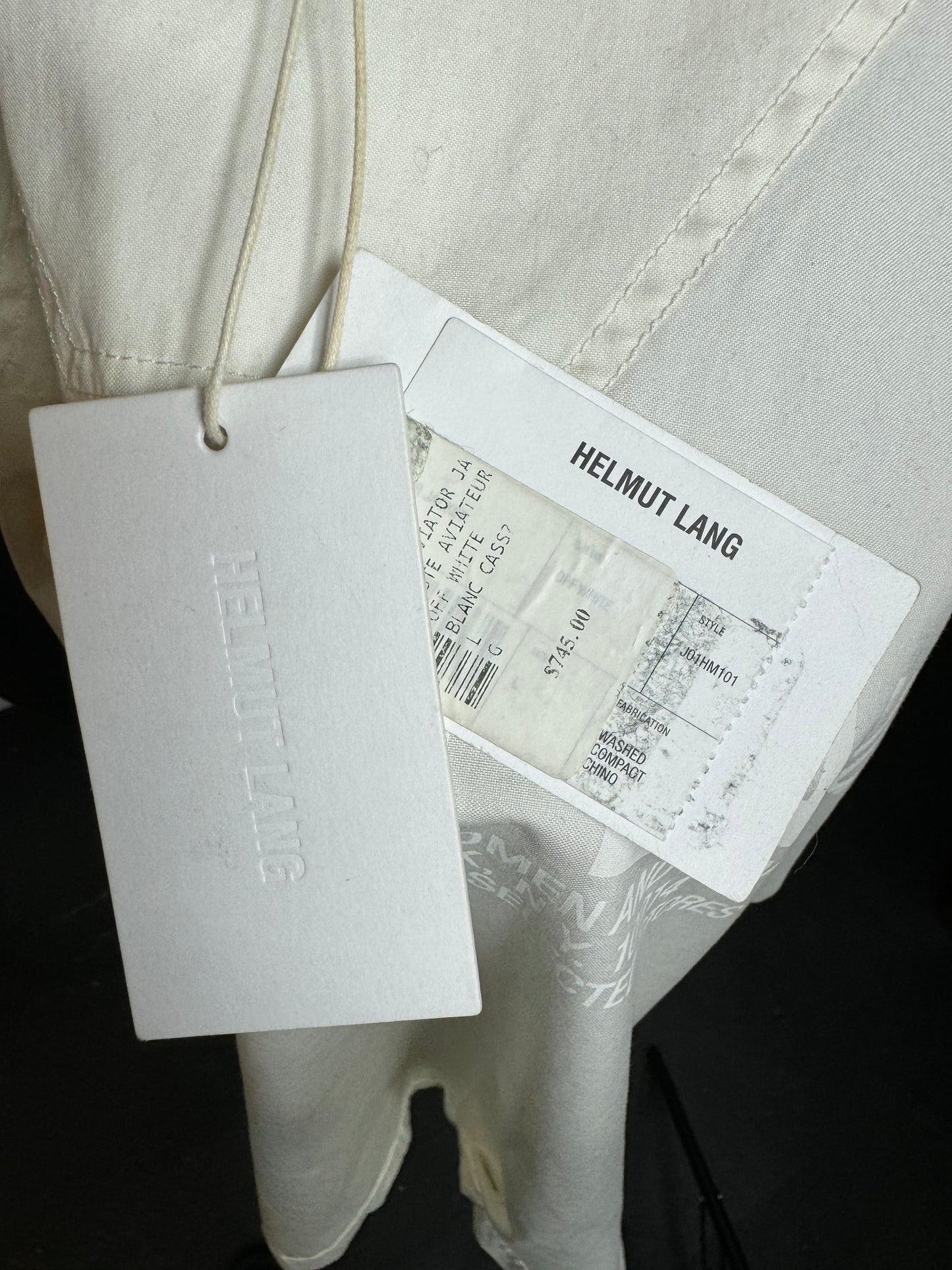 HELMUT LANG PILOT JACKET