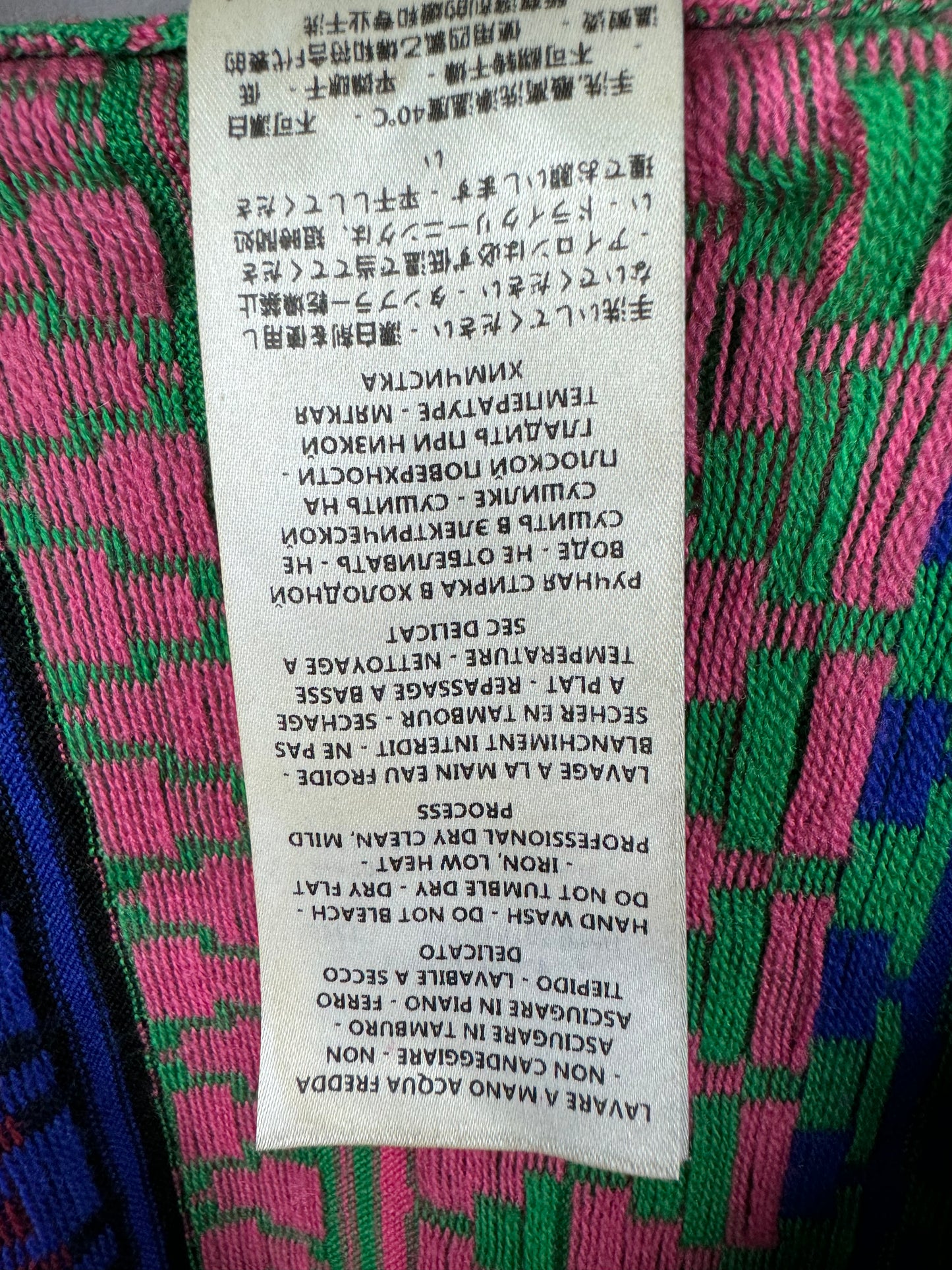 ALEXANDER MCQUEEN MULTICOLOR TURTLENECK