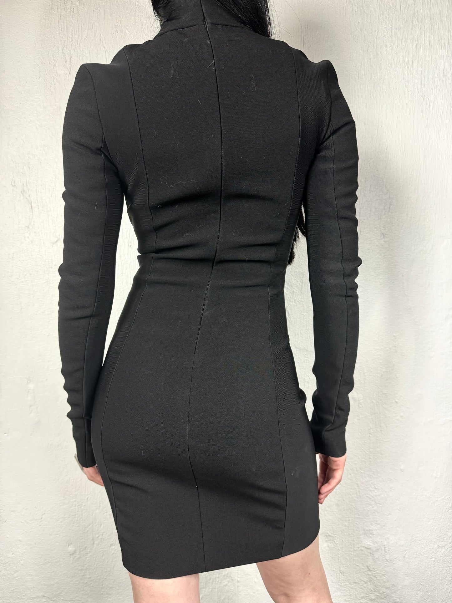 MUGLER PRE-FALL 2015 GROMMET DRESS