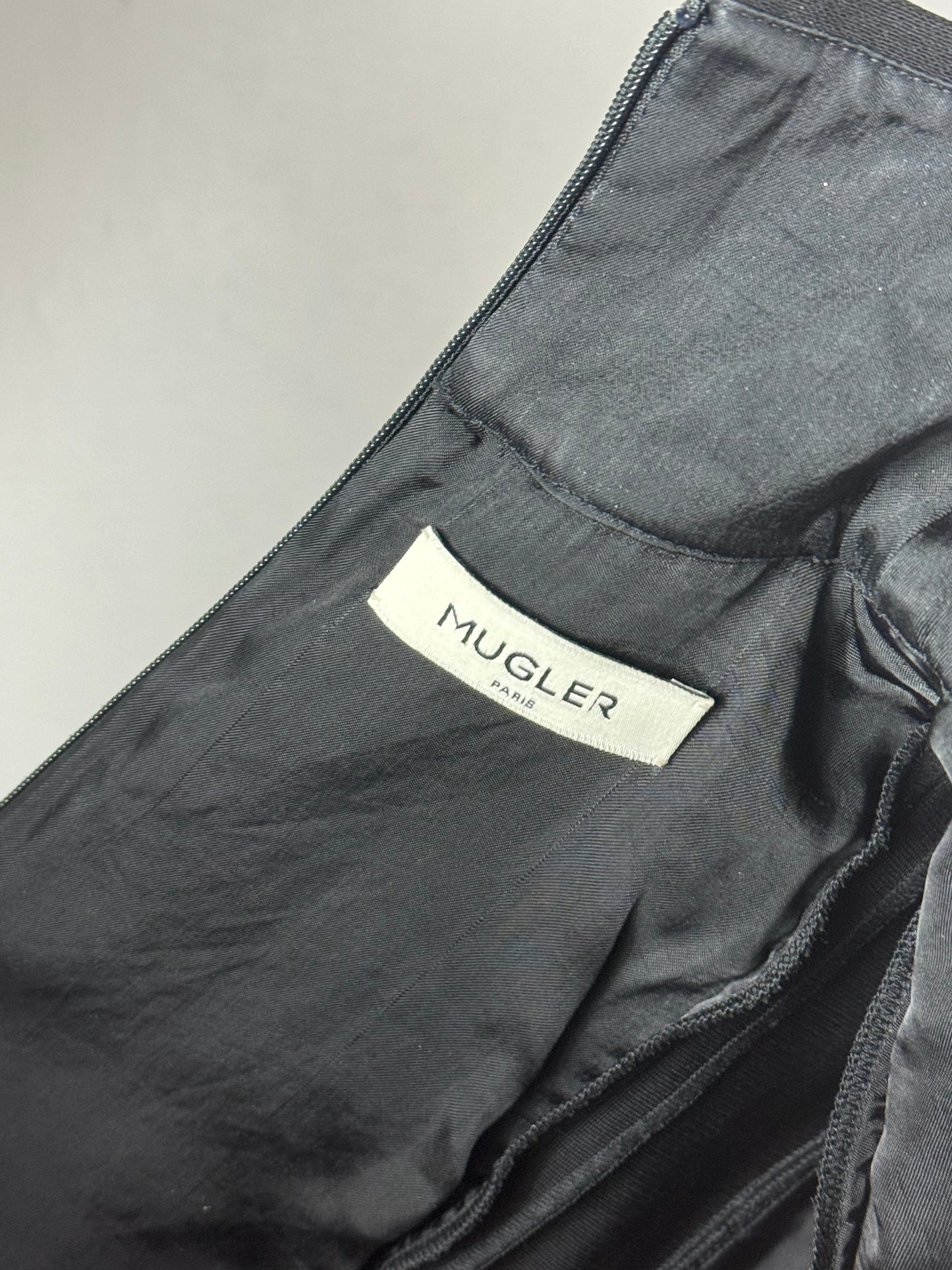 MUGLER PRE-FALL 2015 GROMMET DRESS