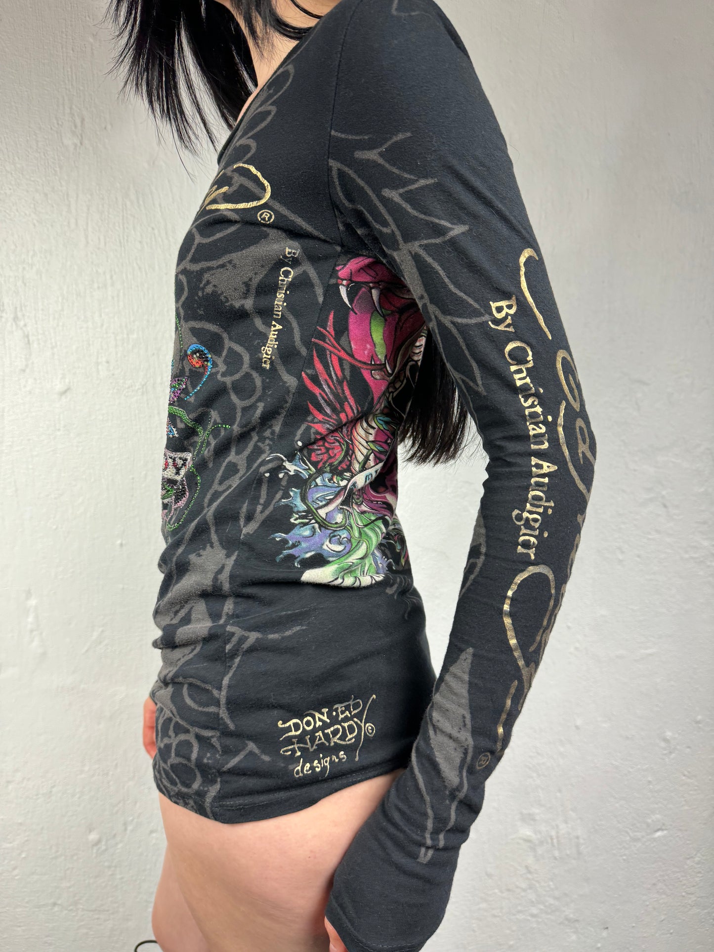 ED HARDY GRAPHIC LONG SLEEVE